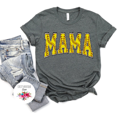 MAMA Softball Print